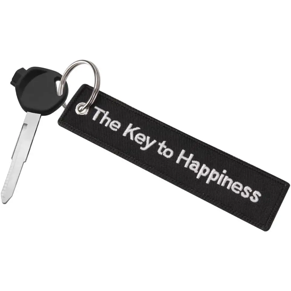 Motorcycle Keychain Tag, Key Ring for Scooters, ATV, UTV, Cars, Backpacks, Trucks, Sportbikes, Dirt BikeGift.