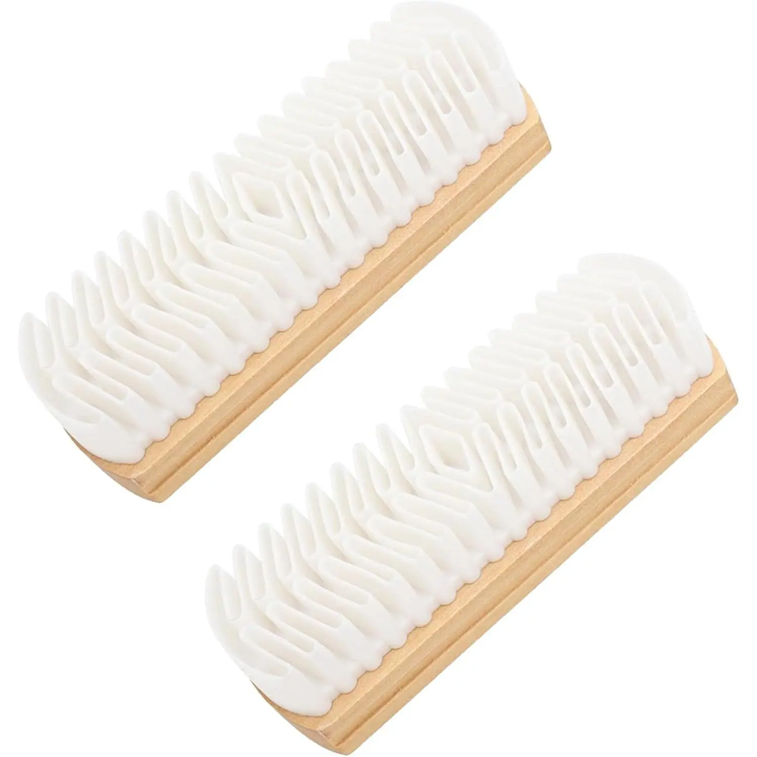 2 count Suede Brush for Shoes, Rubber Shoe Brush Cleaner with Soft Bristle Brush,Suede Eraser for the Care and Cleaning of Shoes, Bags, Coats, and Suede Accessories