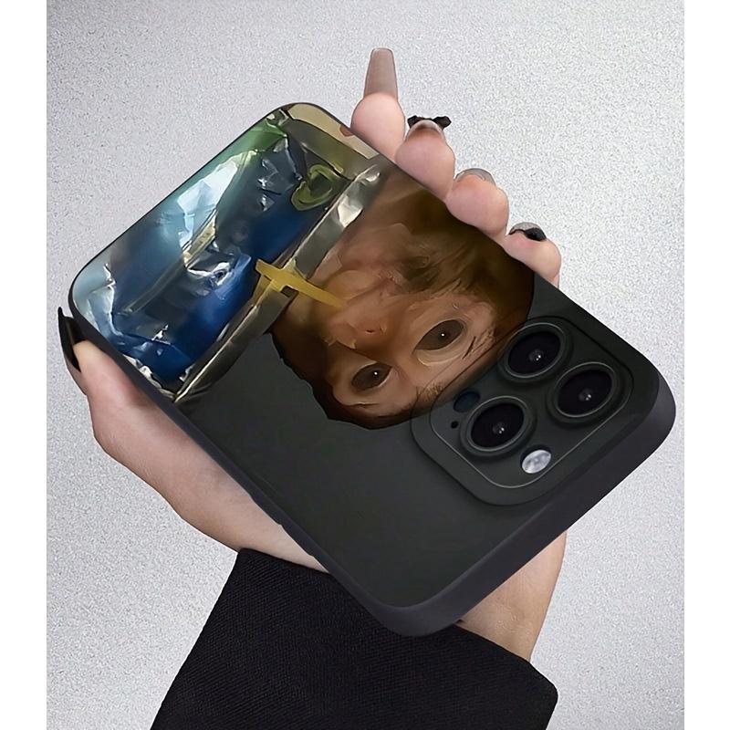 Monkey Sipping Caprisun Phone Case for iPhone 16PROMAX/16PLUS/16PRO/16/15PROMAX/15PLUS/15PRO/15/14PROMAX/14PLUS/14PRO/14/13PROMAX/13PRO/13/12PROMAX/12PRO/12/11Promax/11Pro/11/Xsmax/11Promax/11Pro/11/Xsmax Gift Phone Case