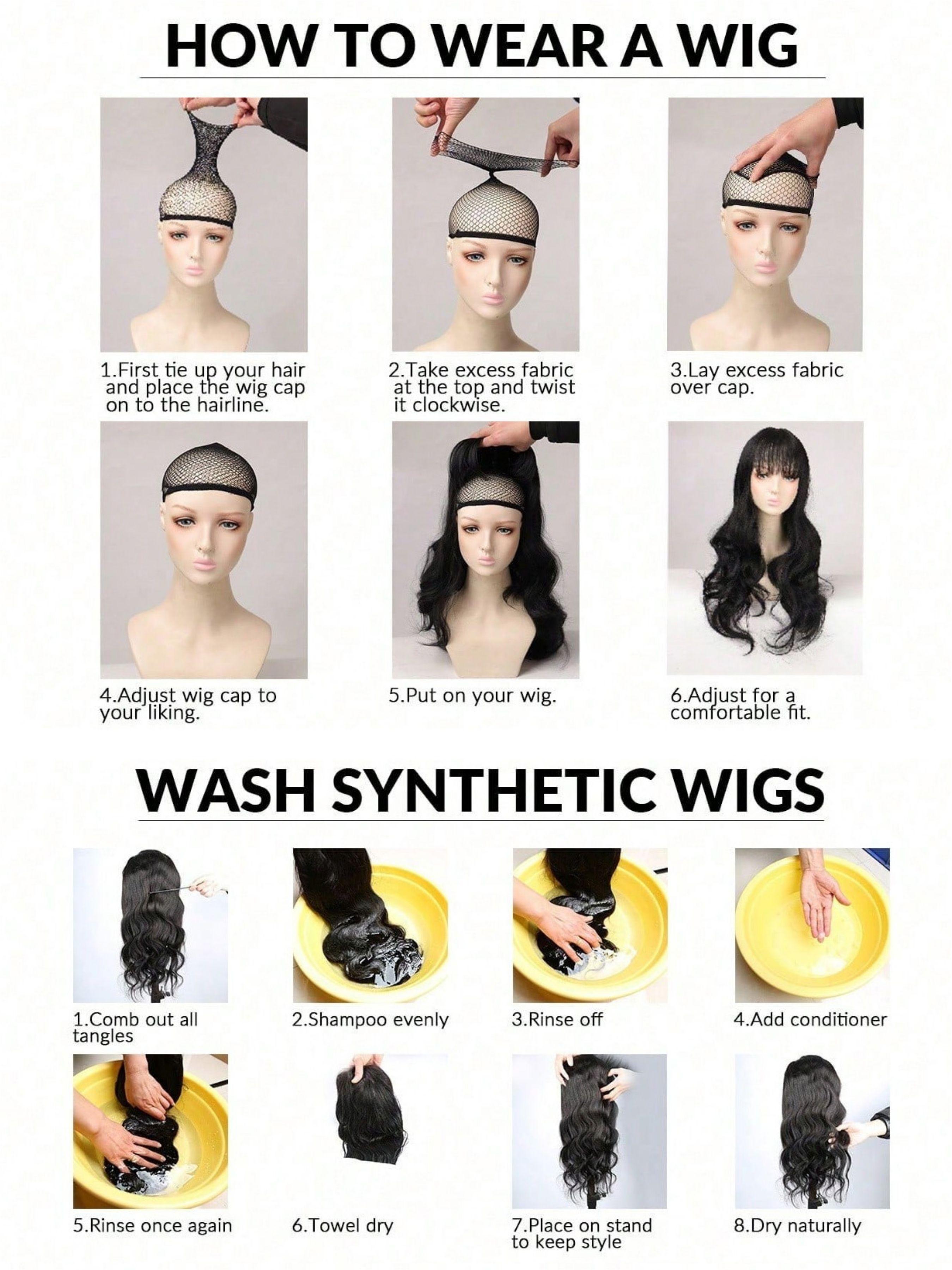 28 Inch Long Straight Synthetic Lace Front Wig for Women, Gorgeous Fluffy No-Bangs Glueless Frontal Wig for Parties and Daily Use