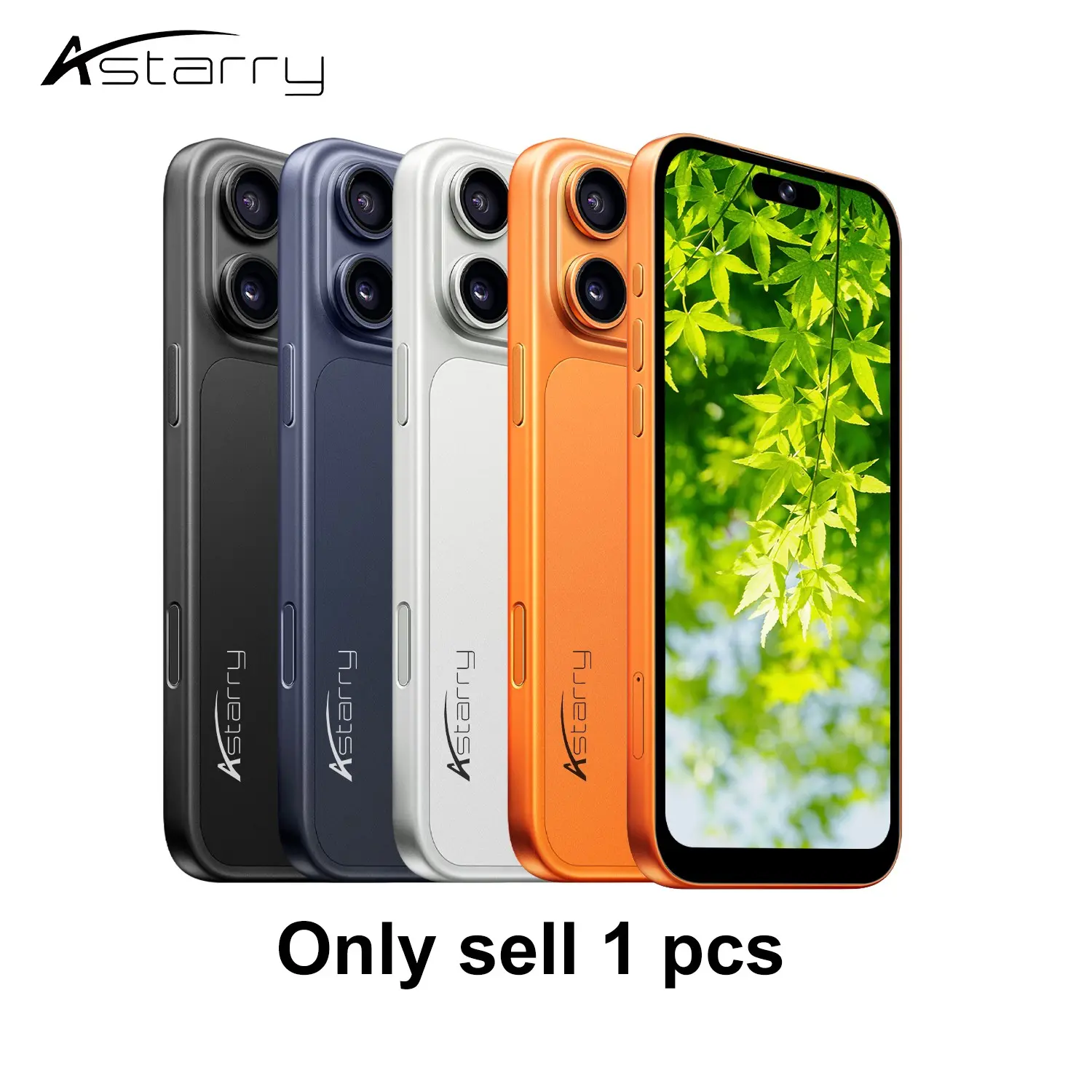 Astarry-17 Pro Max Large Screen Android Mobile Smartphone, Dual Sim, 6.75-Inch Screen, 3gb+32GB RAM, Android 12, Bluetooth-compatible WiFi, GPS, 4100mah Battery, 5+13mp Camera