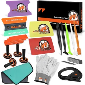 Wrap Tool Kit  Vinyl Wrap Kits Include Felt  for Vinyl, Wrapping ,  ,  Holders, Towel, Gloves for  Wrapping Window Film Application