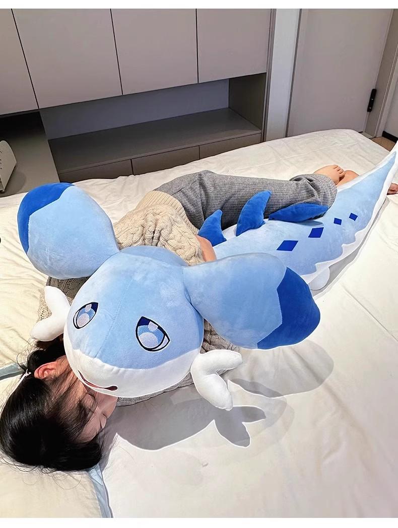 Palworld Plush Chillet Stuffed Pillow Bolster Toy Game Kawaii Grizzbolt Anime Peripheral Cloth Doll Stuffed Decor Modle
