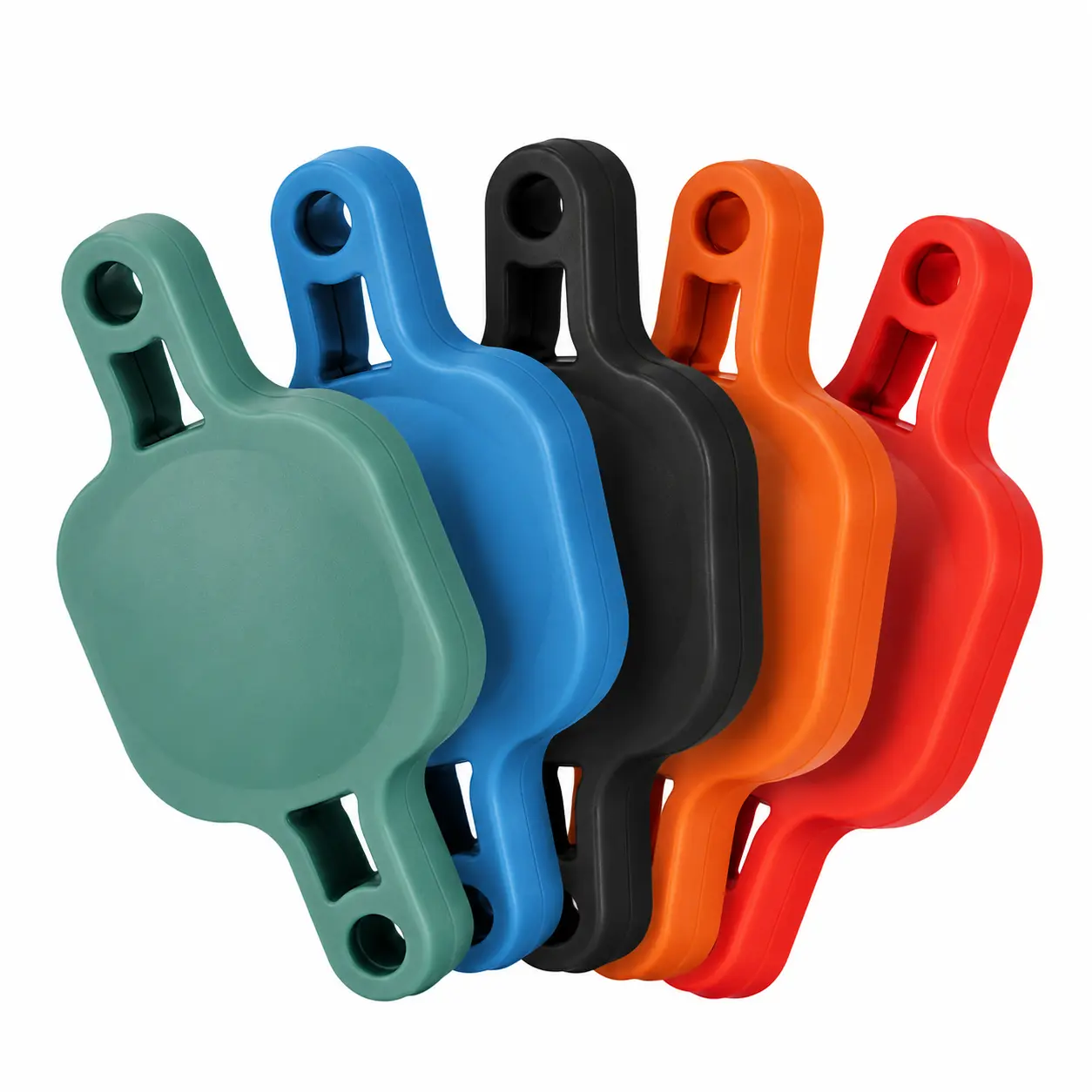 Universal Bike Mount Holder for AirTag Tracker – Durable Silicone Protective Sleeve with Secure Hidden Installation, Compatible with All Standard Bicycle Frames and Handlebars for Theft Prevention and Real-Time Location Tracking
