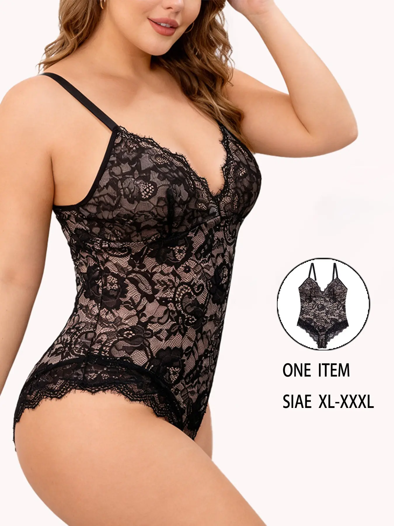 Sexy Ruched Bodysuit, Stretchy Material, High Waist Design, Perfect for Daily Wear, Enhances Figure, Comfortable Fit