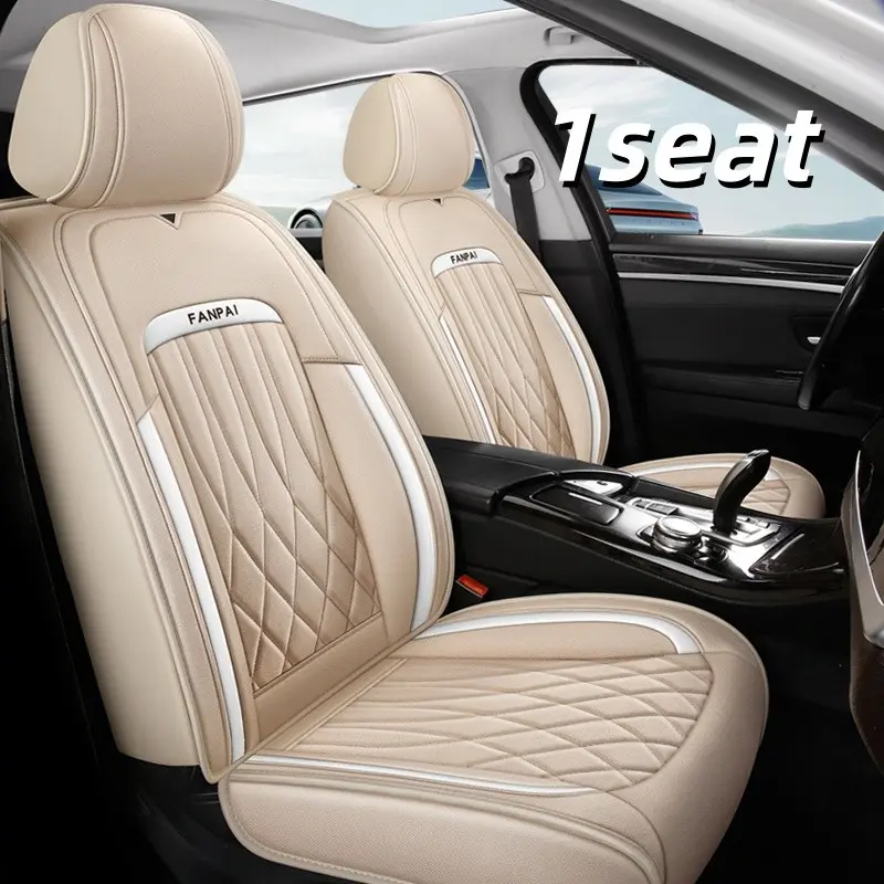 Universal Car Seat Cover, Front Single Seat, Breathable and Comfortable, Suitable for Most Cars and Suvs, All-Season Automotive Interior, Automotive Seat Covers