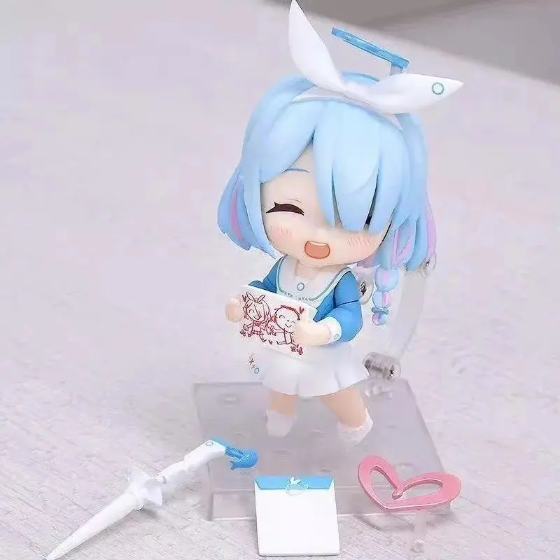 2026 hot itemNew 10CM Blue Archive Game Character Peripherals Arona Nendoroid 2245 Anime Action Figure Collectible Model Doll Toys Gifts