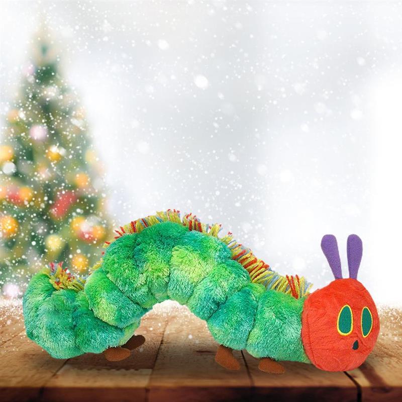 22CM Caterpillar Soft Toy Green Cotton Caterpillar Plush Animal Dolls Lovely Very Hungry Creative Gift For TOY Home Decoration