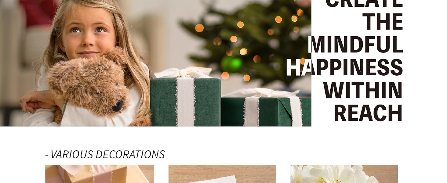 Pink Chiffon Silk Ribbon 3 Rolls 1.5" x 21 Yd Frayed Edges Ribbons for Wedding Invitations Bridal Bouquets Gifts Wrapping Crafts