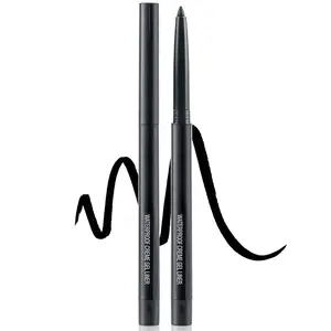 Eyeliner Pencil Quick-Drying Eye Liner Pencils Long-Lasting Multi-Use Water-proof colored eyeliners Pigmented Eye Liner Pen (Black)