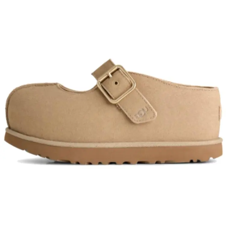 UGG Golden Family Shiny Series Venus Thick Sole Mary Jane Shoes 1187514-MDSD