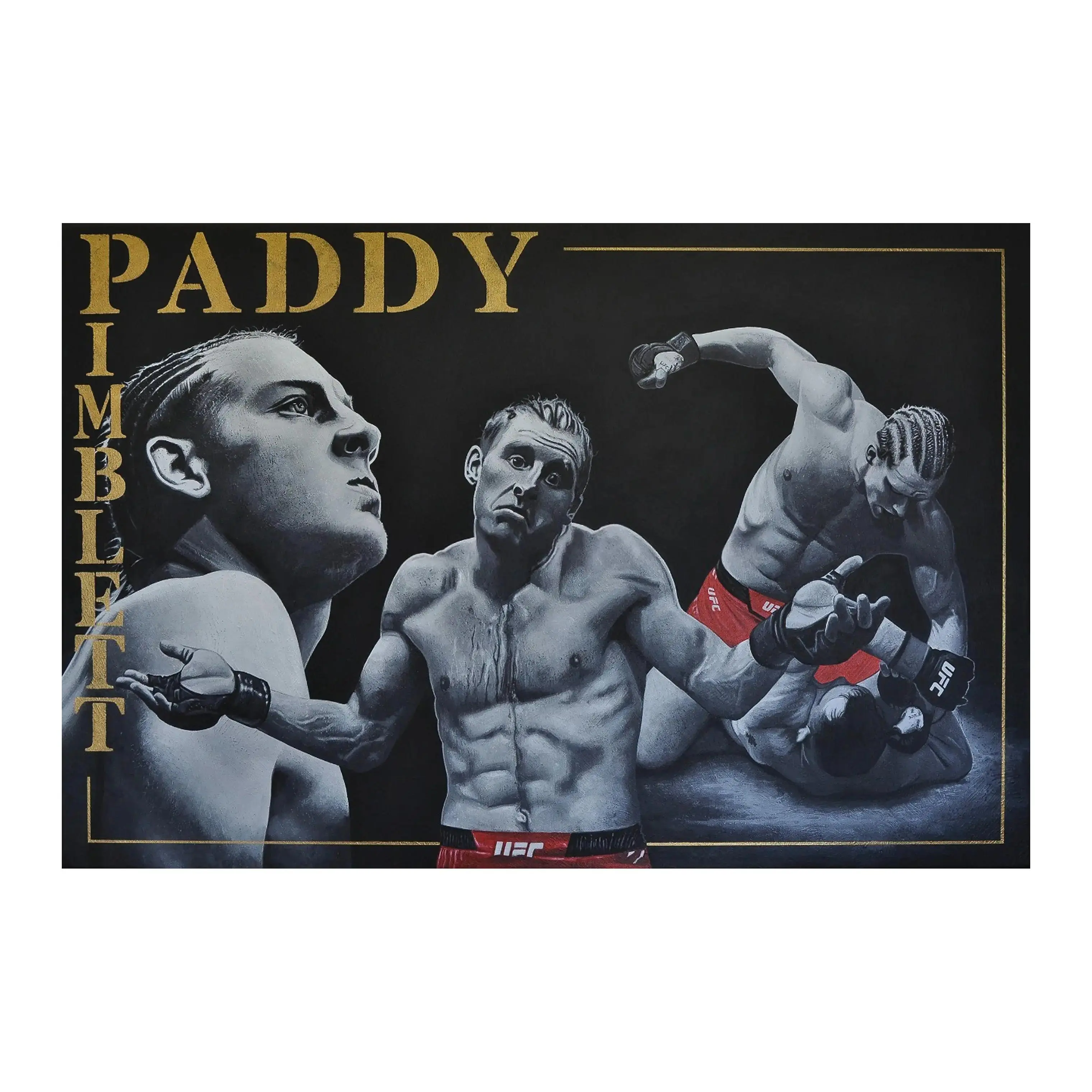 Paddy Pimblett Graphic Flag UFC Inspired Fight Night Wall Flag Combat Sports Banner for Bedroom Octagon Gym Decor Gift for UFC Fans MMA Fans