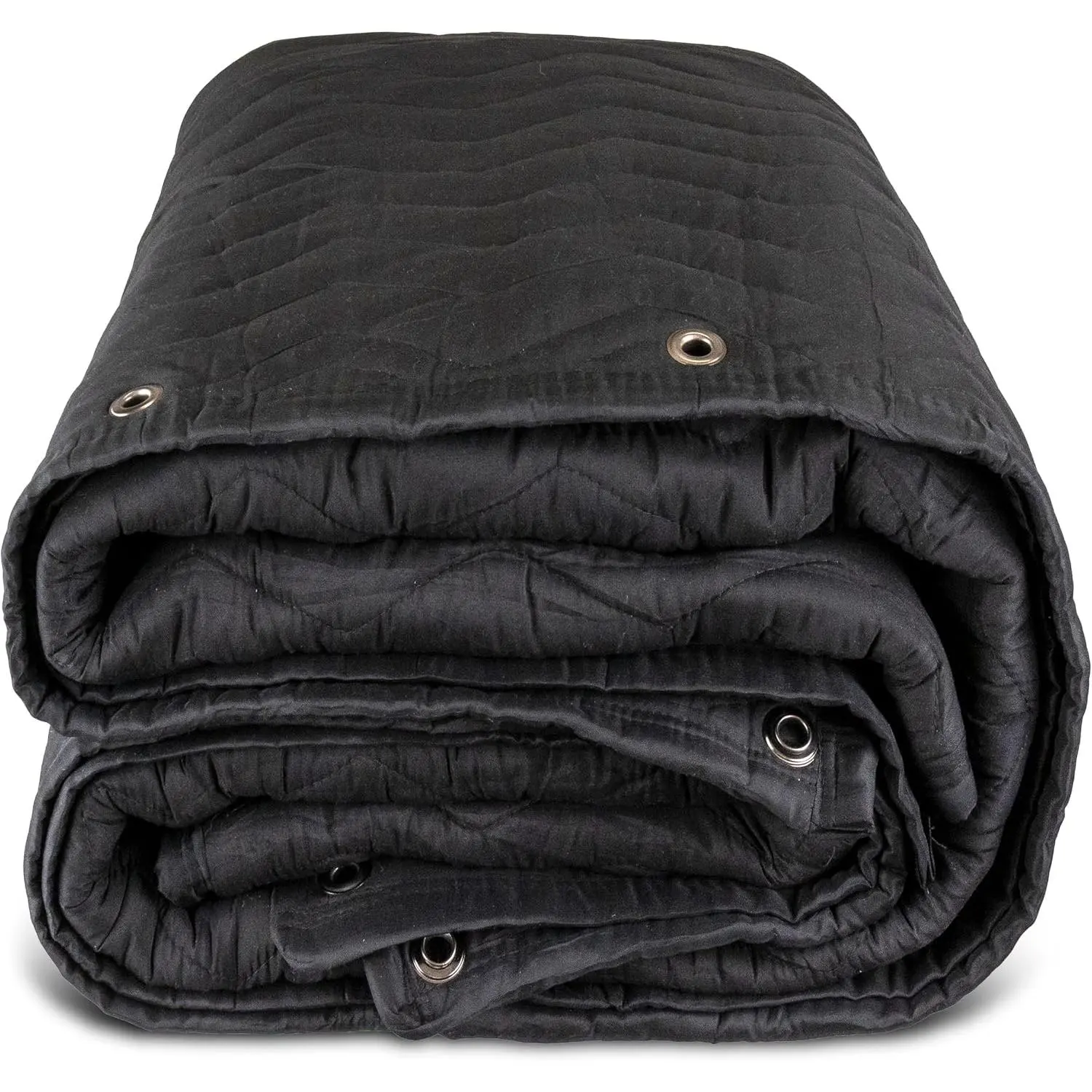 80" x 72" Large Sound Dampening Blanket with Grommets, Light Blocking Acotic Blanket for Wall  and Studios, Machine Washable, 9 LBS