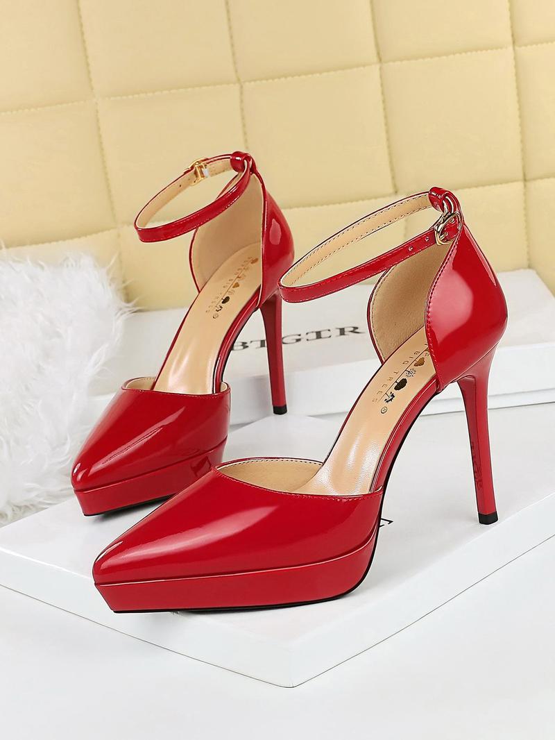 Women's Fashionable Solid Color Stiletto Heels, Elegant Pointed Toe High Heels for Party, Daily Clothing Decor for Women & Girls, Walking Shoes, Stiletto Heeled Pumps