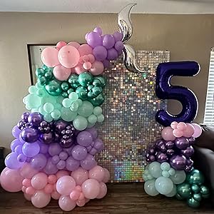 Pink Blue Purple Balloon, 60 Pcs 12 Inches Hot Pink Metallic Purple Teal Yellow Balloons Confetti Balloons for Magic Theme Birthday Decoration Shower Engagement Party Supplies Pink Blue Purple Balloon, 60 Pcs 12 Inches Hot Pink Metallic Purple Teal Yellow Balloons Confetti Balloons for Magic Theme Birthday Decoration Shower Engagement Party Supplies