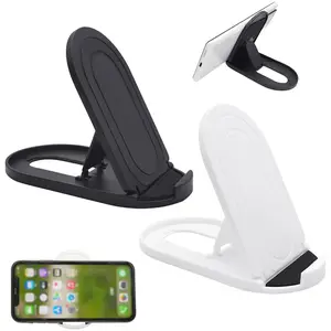 Mobile Phone Lazy Person Stand, Bedside Table Simple Folding Stand, Tablet Oval Computer Stand, Convenient and Space-Saving Design