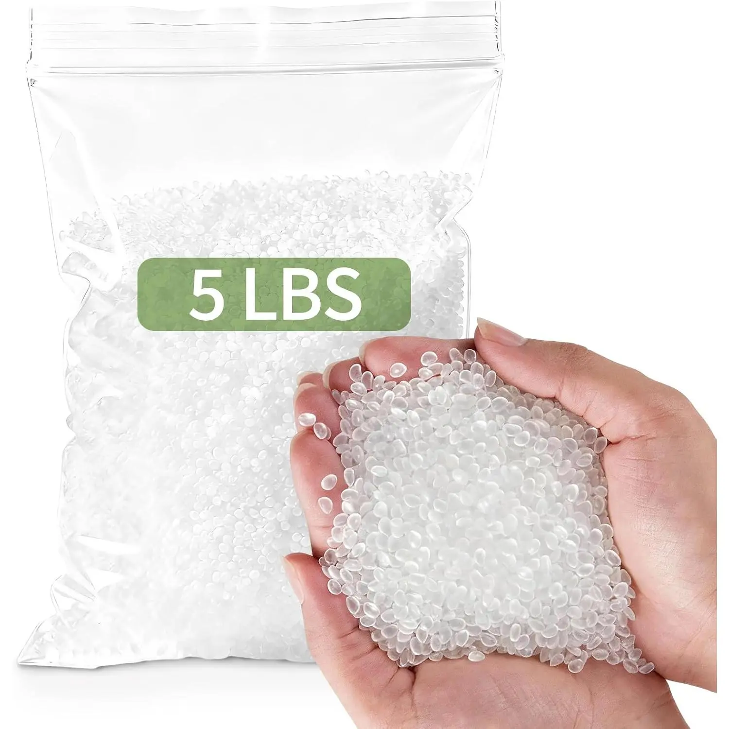 8 LB Polypropylene Filling Pellets, Durable Plastic Stuffing Beads Weighted Filler Beads for Bean Bags, Dolls, Blankets, Crafts, Pillows, Cushions