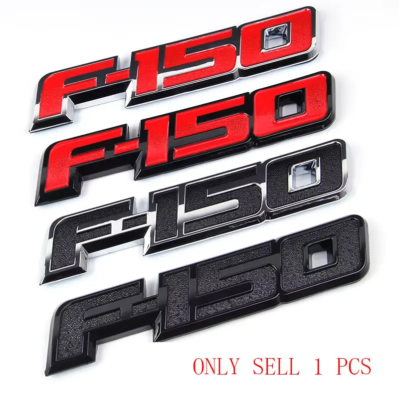 1 Pieces f-150 3D rear car tailgate body emblem for Car accessories sticker decals nameplate