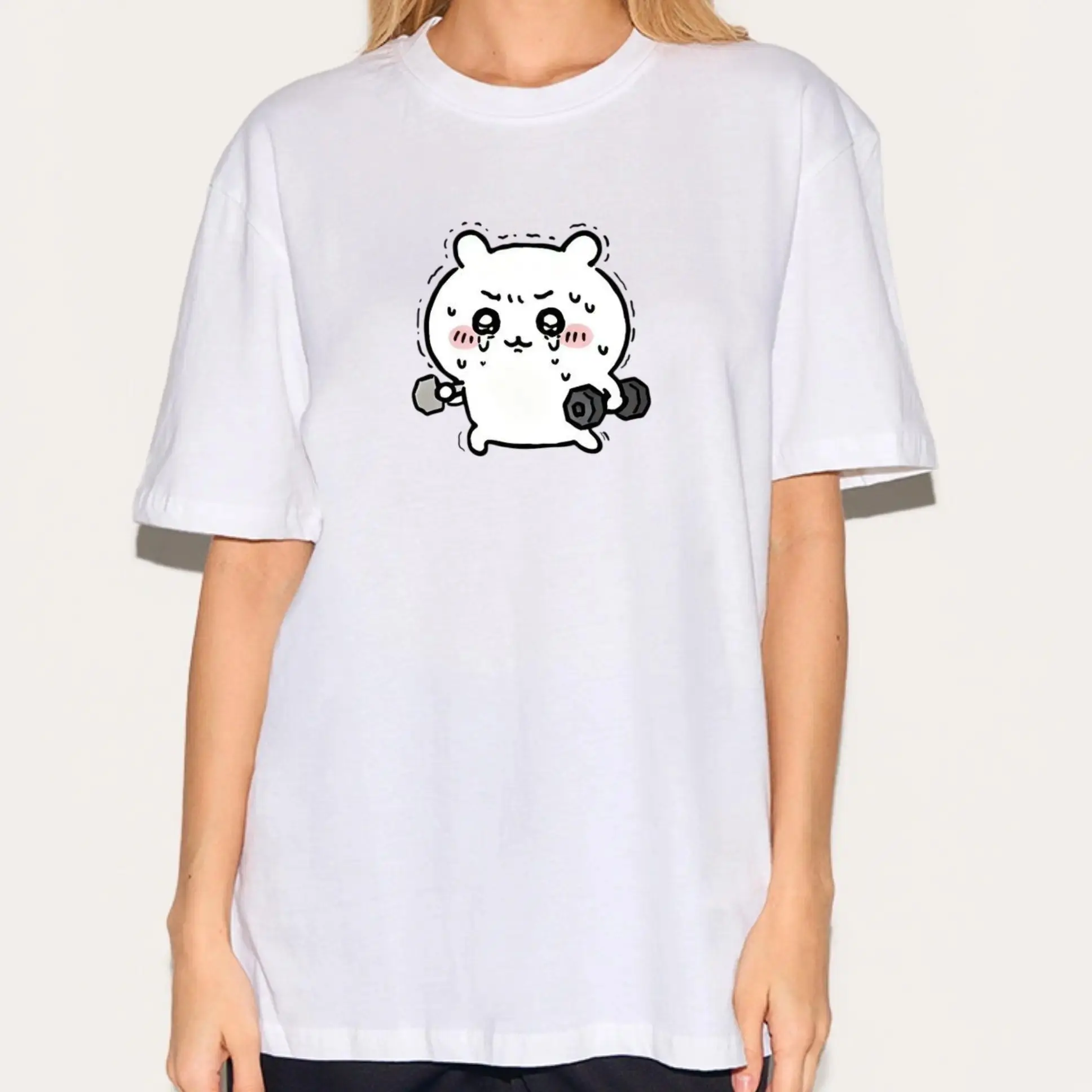 Cry Chiikawa Gym Shirt, Cute Japanese Anime Manga Inspired Shirt, Unisex Shirt, Birthday gift for Men Women