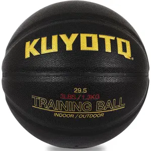 3lbs/2.2lbs Weighted Heavy Basketball 29.5/28.5"  Size 7/6 Outdoor Basketball Equipment for Improving Ball Handling Dribbling Passing and Rebounding Skill(deflated)
