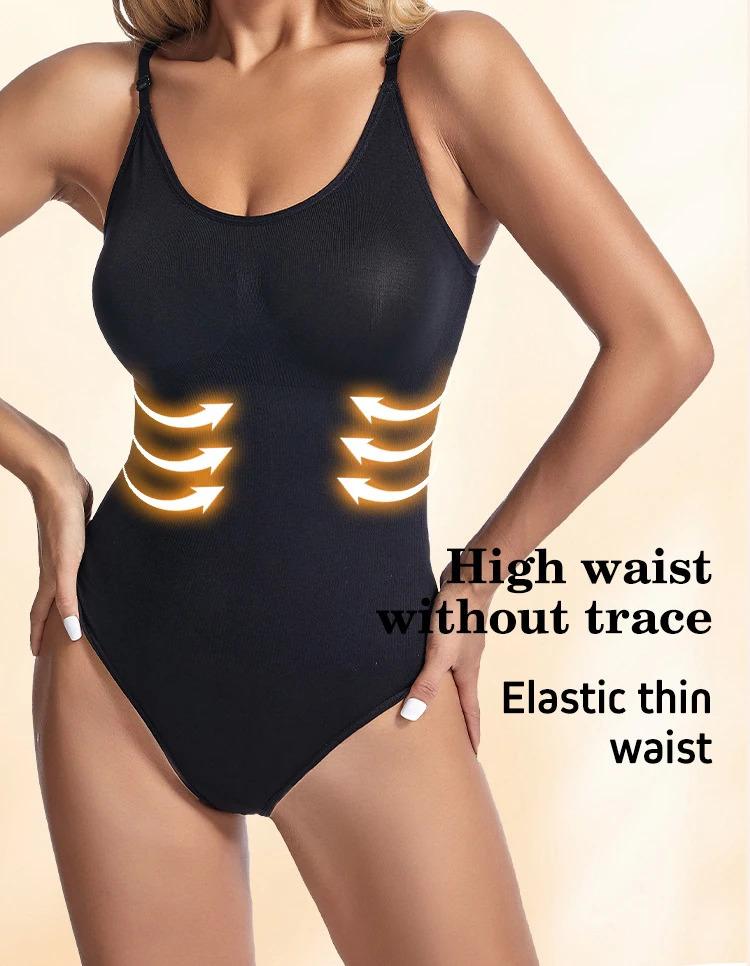 New styleShapewear Bodysuit Thong Colombian Fajas Body Shaper Seamless Tummy Control Slimming Sheath Flat Belly for Underwear