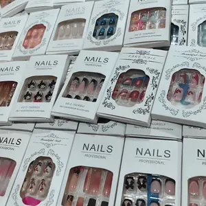 216pcs Shipped randomly  with Multiple Styles And Styles Of Fake Nail Pieces. Reusable Fake Nail Press Nail Perfect Fit, Easy to Wear, Making Your Fingertips Shine Beautiful. Perfect for Parties, Dances, And Daily Wear  Must-have for looks