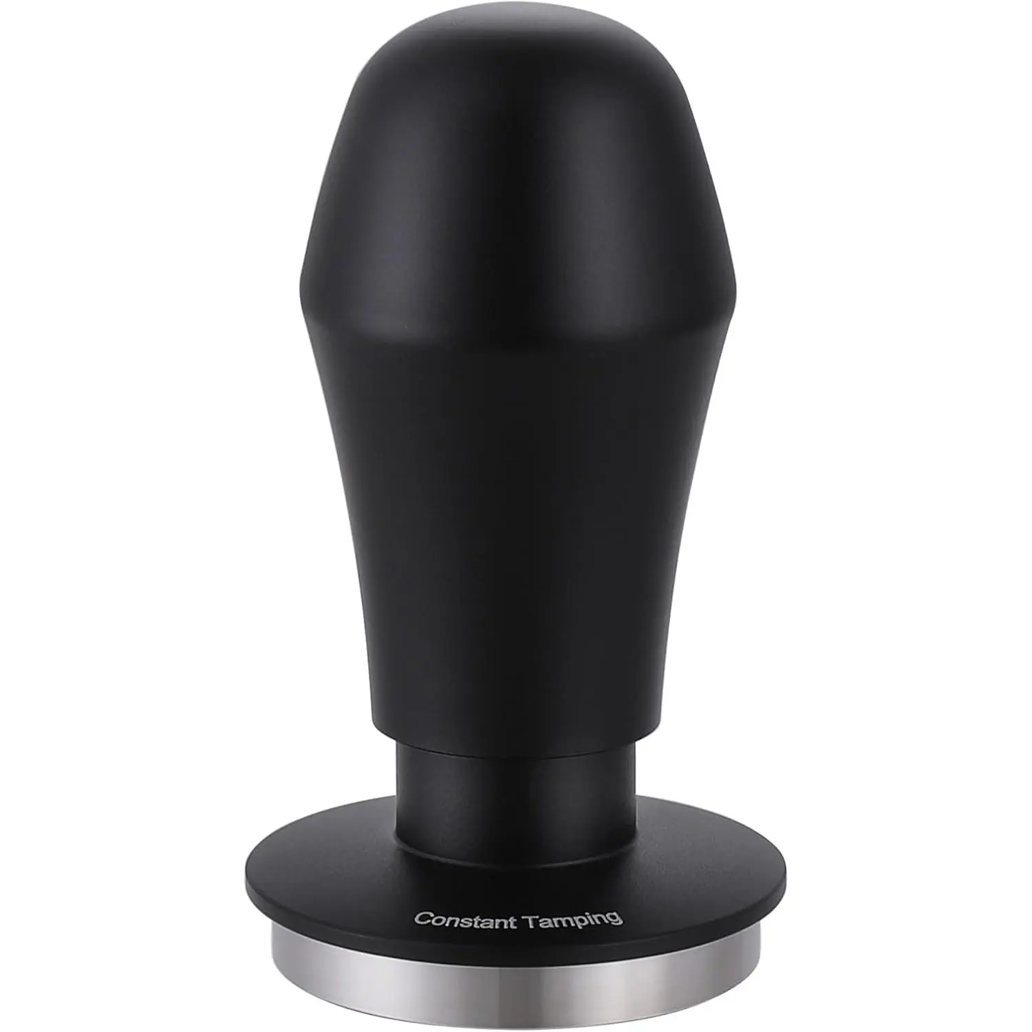 54mm Espresso Tamper 30lbs Load Calibrated Coffee Tamper Stainless Steel Base Hand Tamper for 54mm Bottomless Portafilter Tamper for Espresso Machine- Base, Black