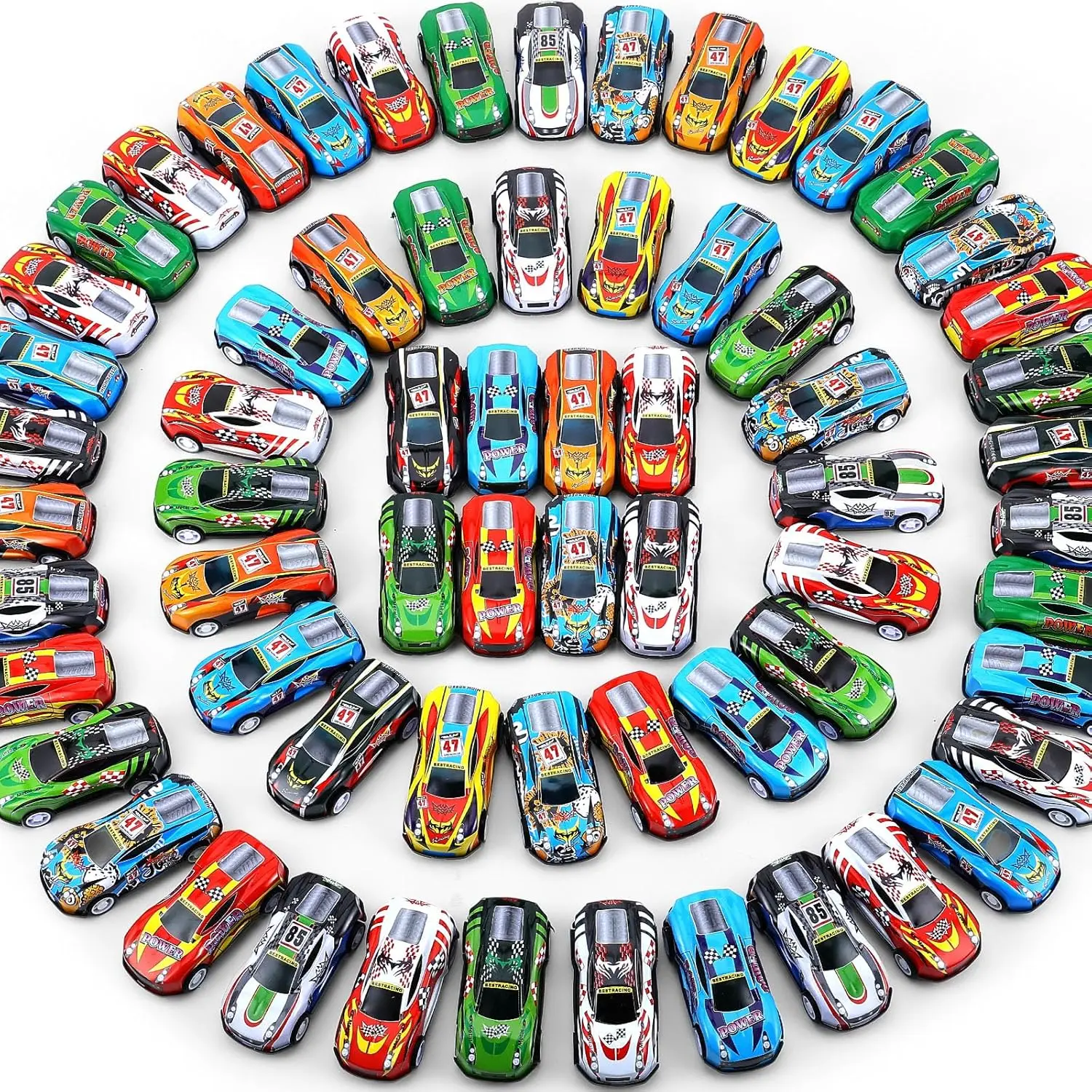 140 Pieces Pull Back Cars for Kids Mini Car Toys Bulk Metal Race Vehicles Party Favors Goodie Bag Stuffers Classroom Prizes for Boys Girls Toddlersfidget toys