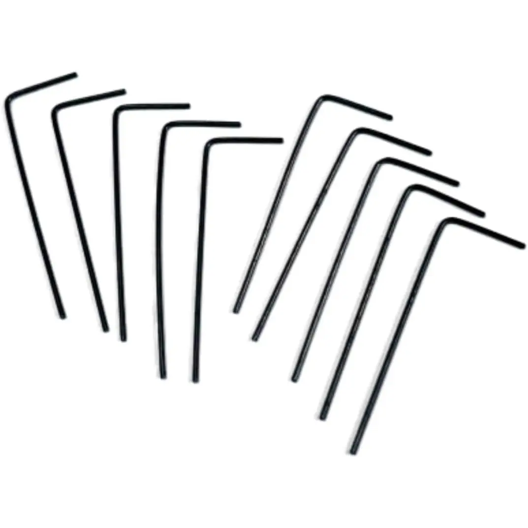 10 count 0.035 Allen Wrench sets,0.035 inch Allen Wrench,0.035 Hex Key,0.035 Hex Wrench allen key Door Key L Shaped hex wrench set with Long Arm.Black (10pcs 0.035 Hex Key)