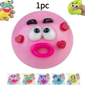 Smushers Squishy - Curiosities Smushers Dog Face Swap Squishy Soft Moldable Cute Slow Rise Relaxing Sensory Fidget Relief Anxiety Stress Fun with Interchangeable Faces for Tactile Play Fun A great helper for work and study An excellent gift for children.