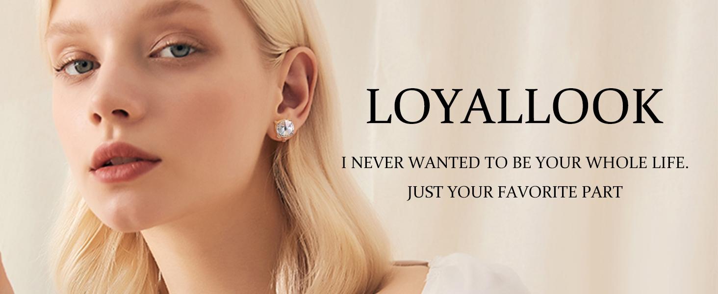 LOYALLOOK 10Pairs Cubic Zirconia Clip On Earrings for women Square Heart Ear Clips Earring Crystal Non-Pierced Clip Earrings LOYALLOOK 10Pairs Cubic Zirconia Clip On Earrings for women Square Heart Ear Clips Earring Crystal Non-Pierced Clip Earrings