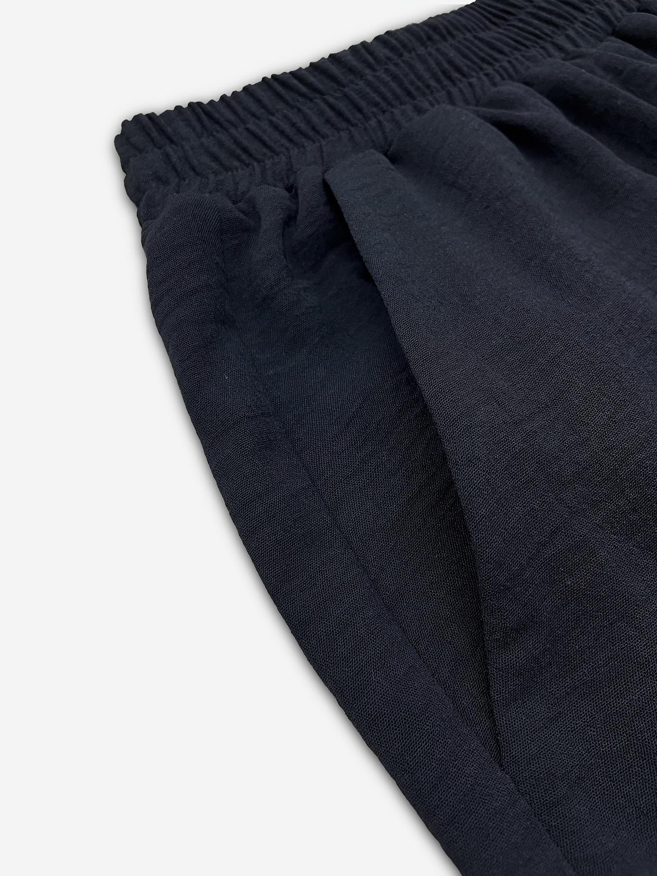 2025 Women's 2PCS Set - Sleeveless Side Cutout Crop Top & Wide-Leg Pants | Loose Fit, Elastic Waist w/Pockets | OOTD for Spring/Summer/Autumn | Office, Commute & Daily | All Body Types | #Fashion2025 #WorkWardrobe #LoungeElegance