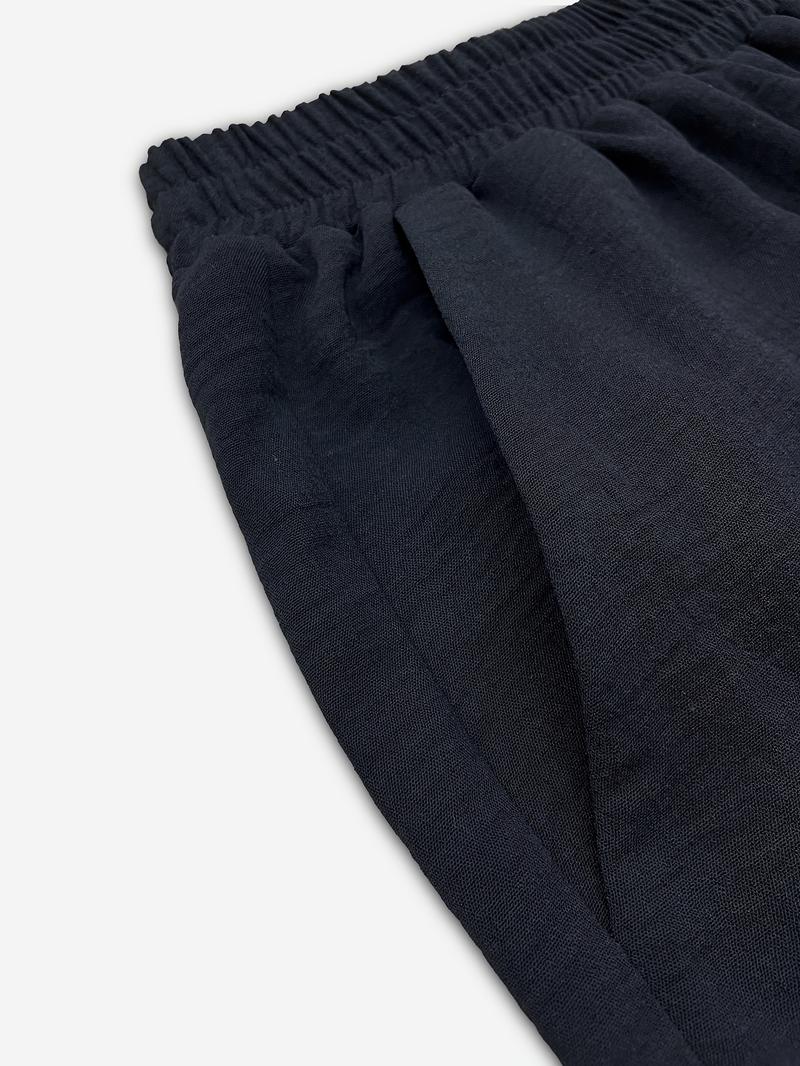 2025 Women's 2PCS Set - Sleeveless Side Cutout Top & Wide-Leg Pants | Loose Fit, Elastic Waist w/Pockets | OOTD for Spring/Summer/Autumn | Office, Commute & Daily | All Body Types | #Fashion2025 #WorkWardrobe #LoungeElegance