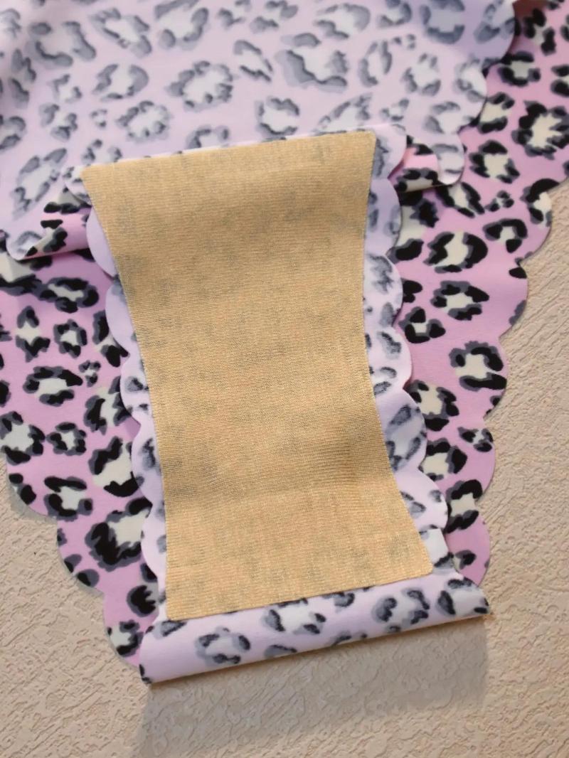 Women's 4/5/6/7/8/10-Piece Underwear Set, Leopard & Floral Prints, Fitted Breathable and Comfortable Design, All-Season Wear