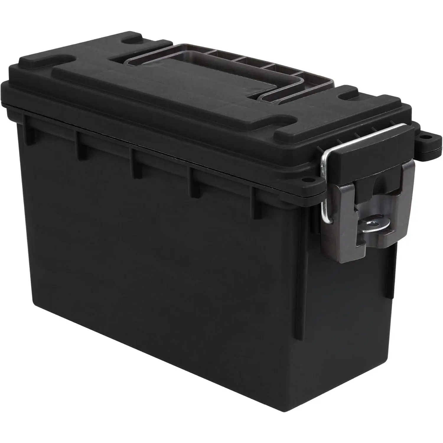 Sheffield .30 Cal Lockable Waterproof Plastic Ammo Storage Box with Handle for Hunting Gear & Bullets, Made in USA