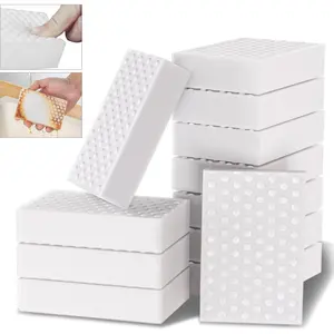 12 Pack 2.5 x Density Magic Erasers Cleaning Sponge Multi-Functional Melamine Sponges Foam Pad, Non-Scratch Scrub Sponge Household Cleaning Dish Sponge for Kitchen, Bathroom, Wall, Floor