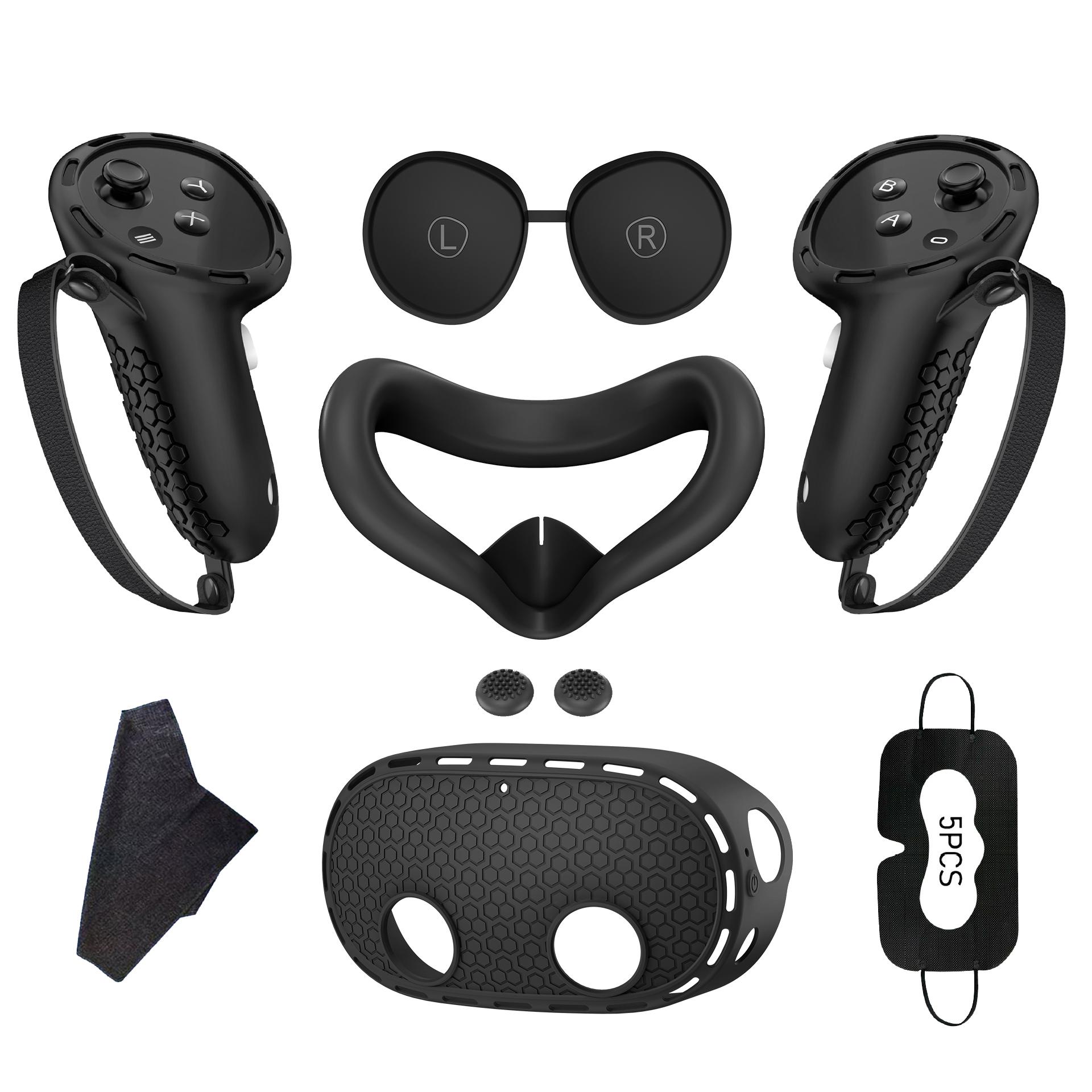7-in-1 Protective Case Set for VR Meta Oculus Quest 3S, VR Case
