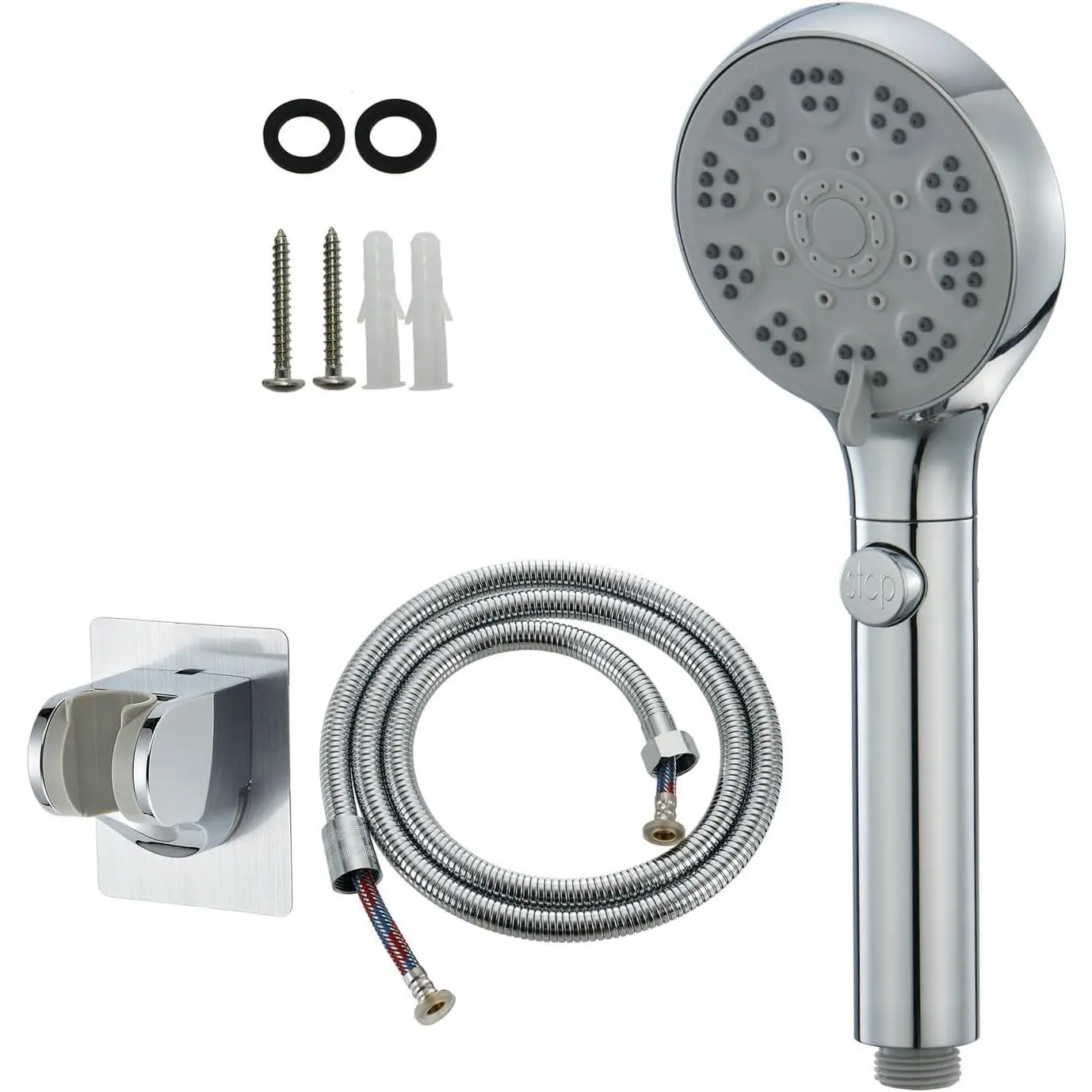 RV Shower  with Hose, High  5 Setting Shower  with /Off, Water Saving Shower  for RV/Camper, Travel , Motorhome
