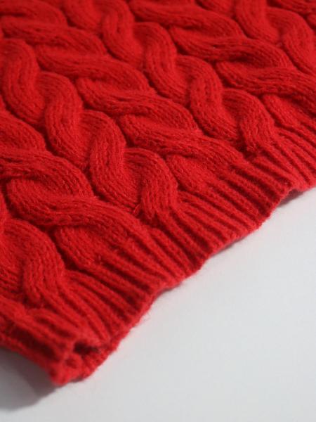 Vintage Knit Sweater for Women, Coarse Texture, Stylish Autumn Winter, Perfect for Daily Casual Wear and Travel