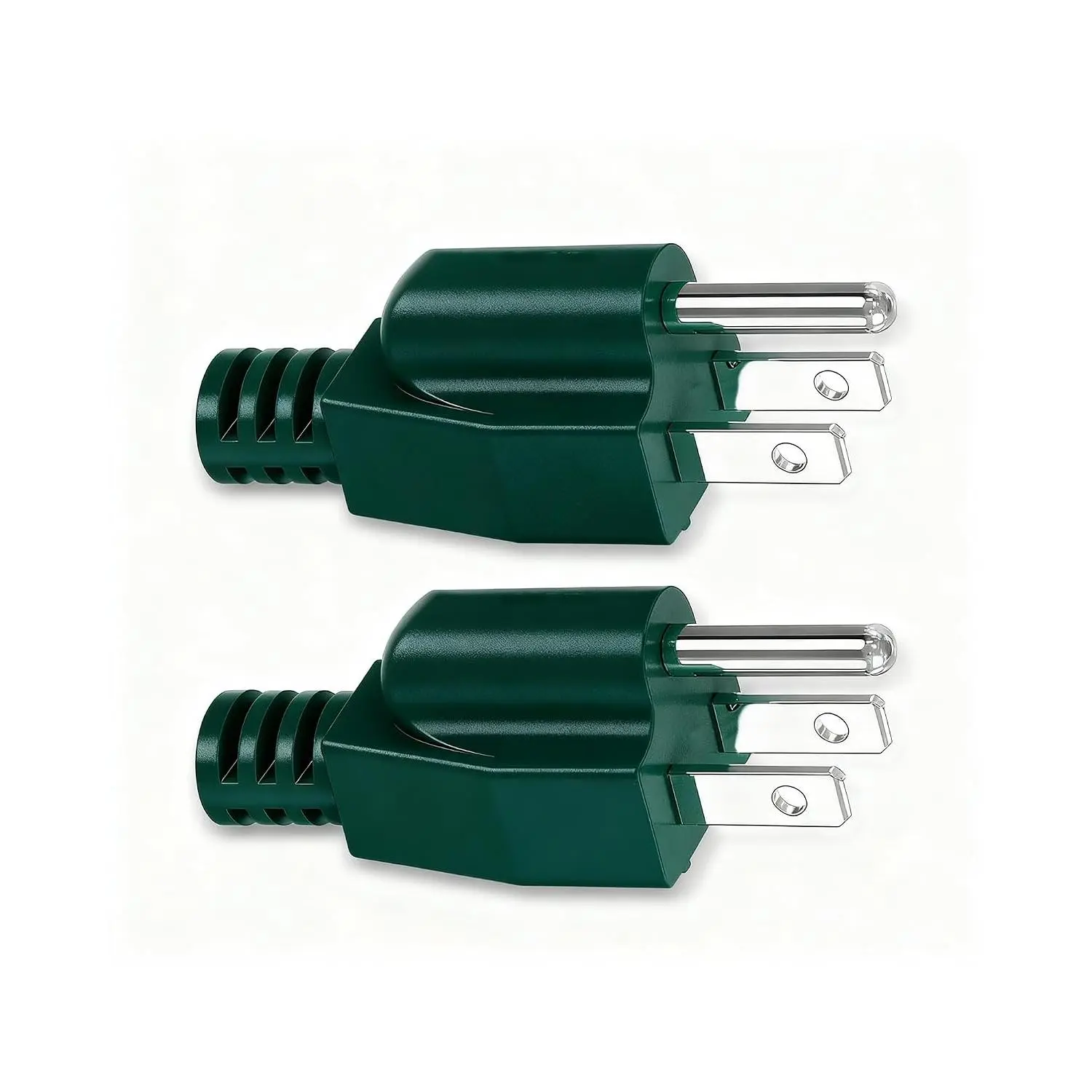 2 Pack Neutral Ground Bonding Plug with Surge Protection, 16A Generator Grounding Plug Adapter for Floating Neutral Portable Generator, Inverter and RV Camping, Helps Fix Open Ground
