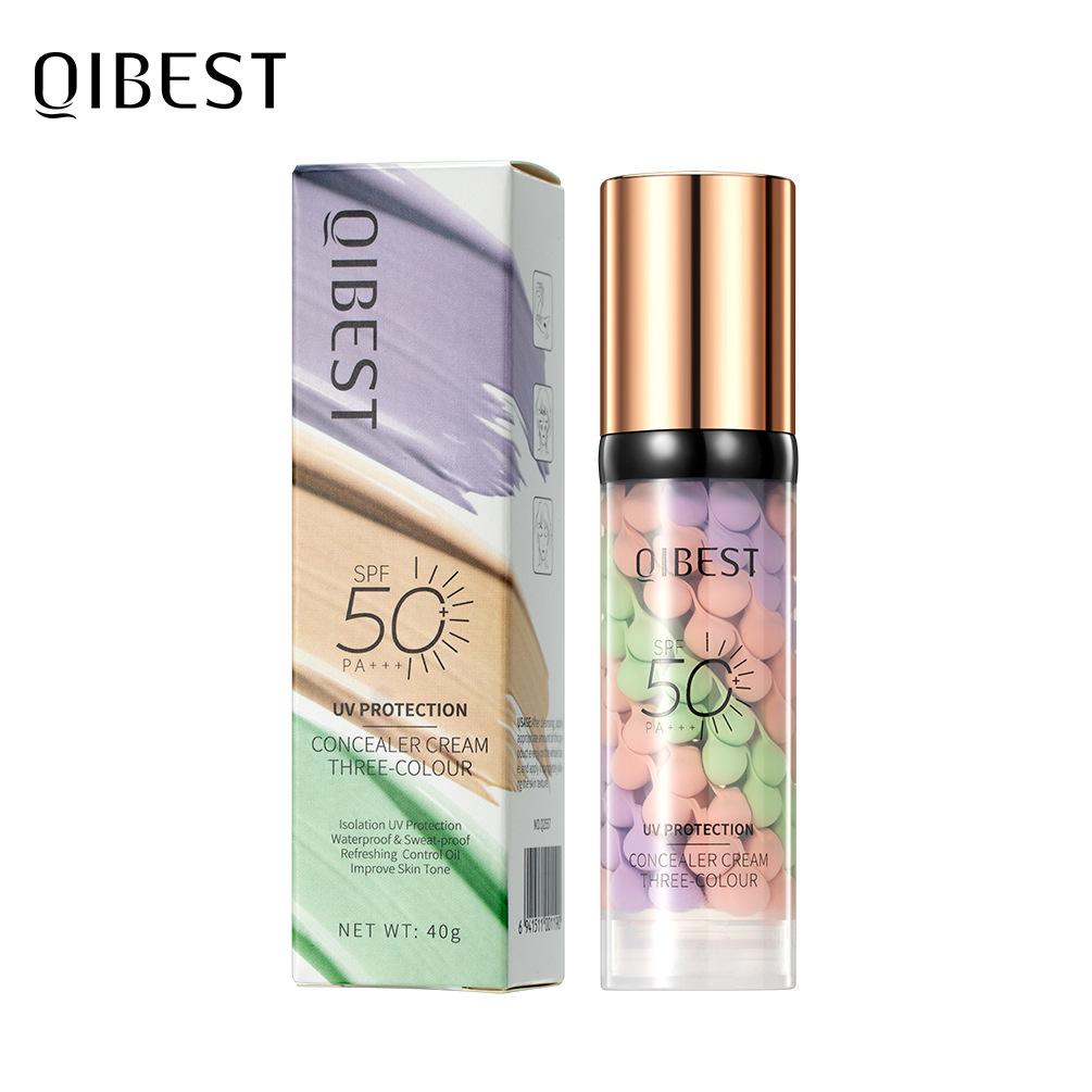 3 in 1 Color Correcting Serum and Sunscreen SPF 50 Pa+++, Moisturizing Formula for Radiant Skin, Oil Control Hydrating and Even Skin Tone, Facial, Hydrate