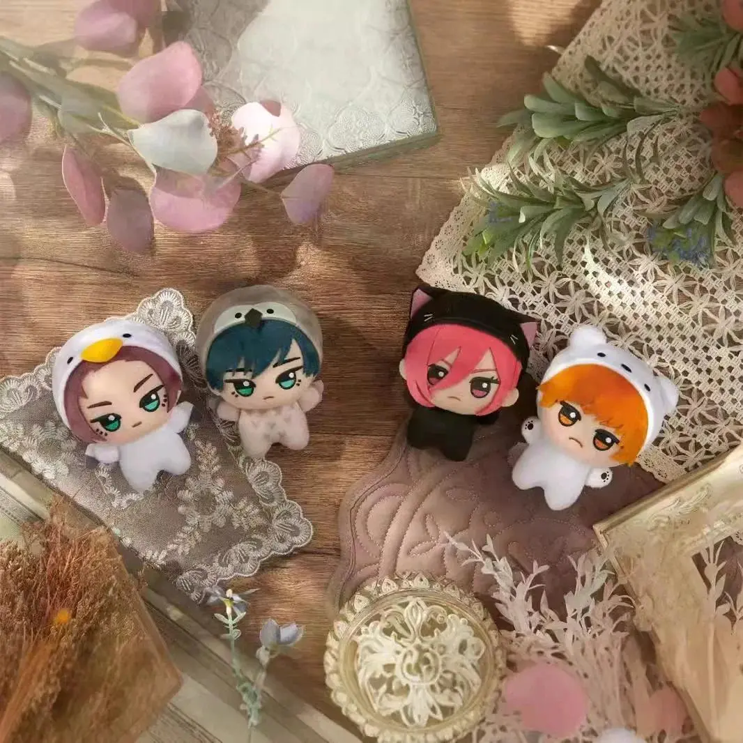 ​​Blue Lock ​​Animal​​ NuiNui Plush Doll Set (Nagi Seishiro, Bachira Meguru) with Costume Change Feature​ Keychain Pendan