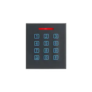 Dual Frequency ID IC Access Control All in One Password Card Swipe Multi Functional Mechanical Button Dual Mode Attendance Machine