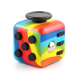 1pcAdult Stress Relief Cube, Anxiety Relief Quiet Sound Puzzle, Handheld Sensory Toy for Adhd/ocd, Focus and Relaxation Tool