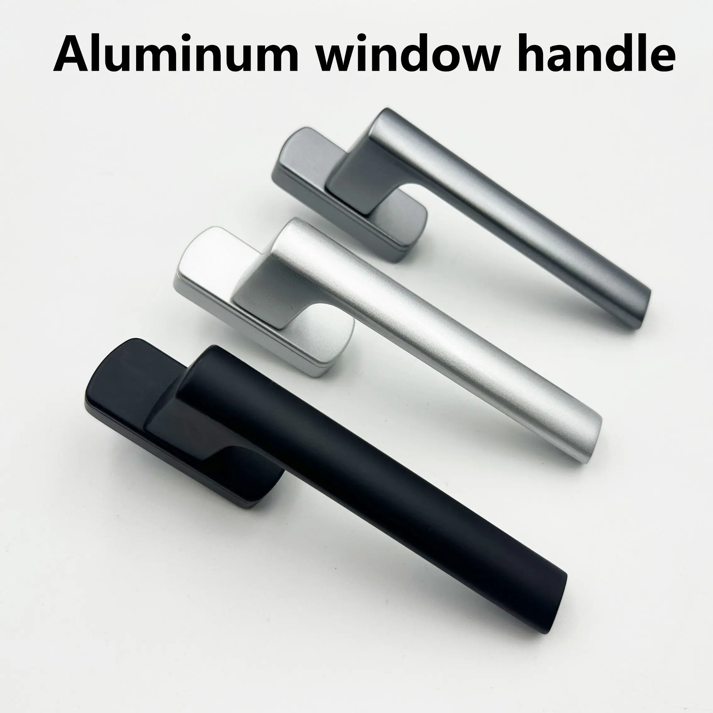 Aluminum Window Handle Set, Internal Opening, Easy Installation for Sliding Windows, Hardware Accessories, 1 Piece, Durable & Reliable