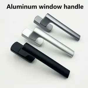 Aluminum Window Handle Set, Internal Opening, Easy Installation for Sliding Windows, Hardware Accessories, 1 Piece, Durable & Reliable