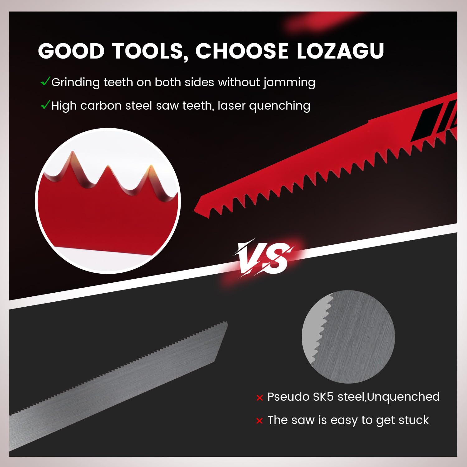 9-Inch  Pruning Reciprocating  , 6-, 5TPI