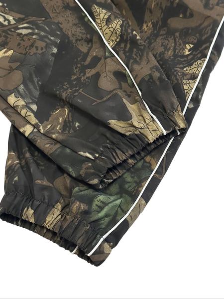 Men's Casual Jogger Pants with Forest Print, Drawstring Waistband, Perfect for Daily Wear & Leisure Activities, Workout Jogger