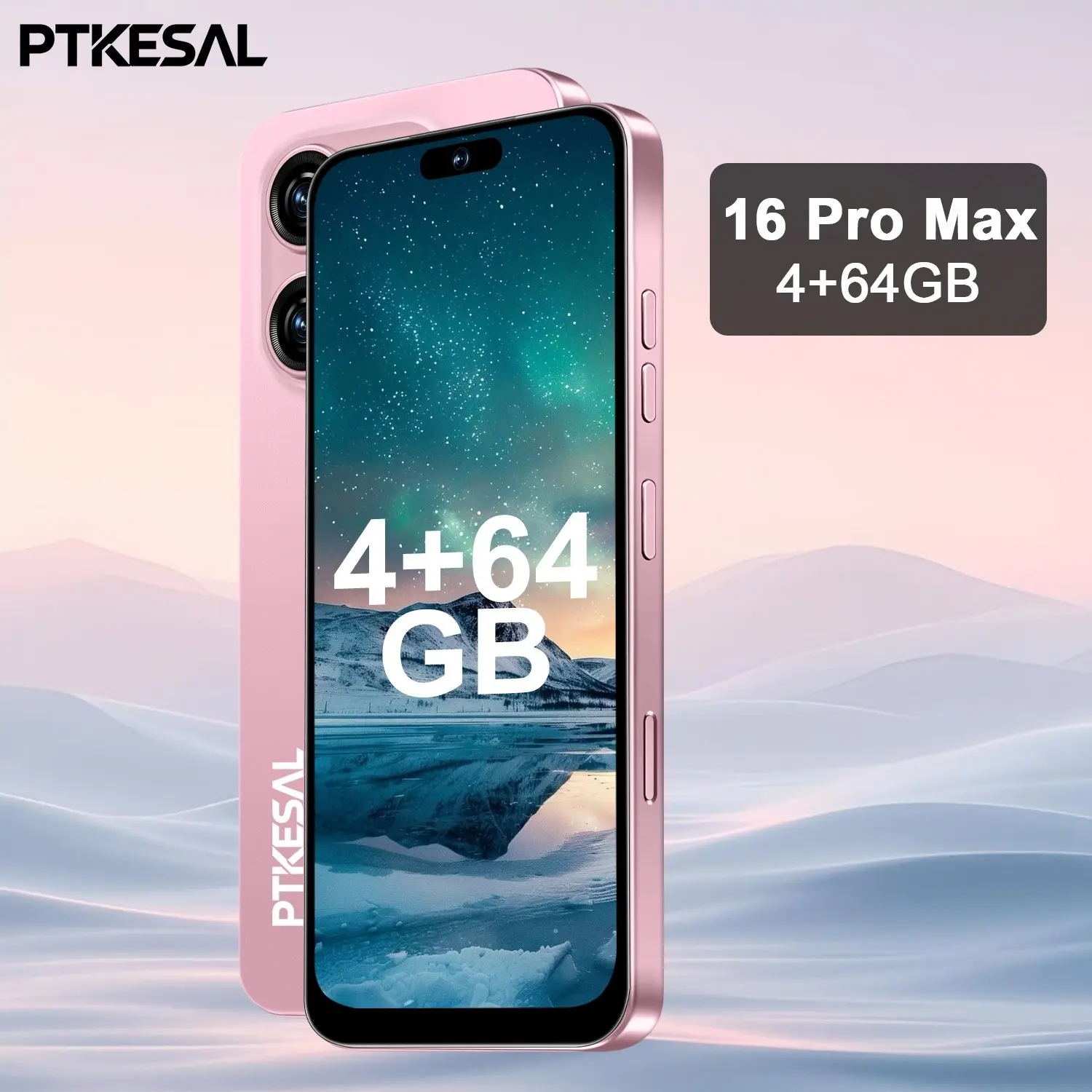 PTKESAL-16 Pro Max 6.93-inch 720 × 1600 high-definition large screen 4100mAh long battery life 4GB+64GB eight core MTK6750 500+13 million dual camera 4G dual card dual standby Android 10.0 Bluetooth WiFi true fingerprint unlock portable mobile cinema