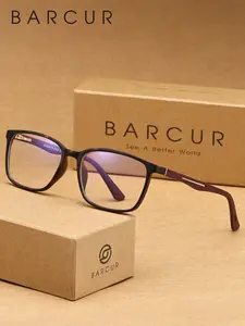 BARCUR Ultra Light And Comfortable Anti Blue Light Glasses Suitable For Both Men And Women, Suitable For Daily Office Work, Gaming, Computer, And Reducing Blue Light